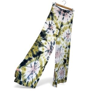 Young Fabulous and Broke Wide Leg Tie Dye Pant - Size XS